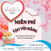 Chương trình ưu đãi Tháng 3.2023 - Miễn phí cạo vôi răng
